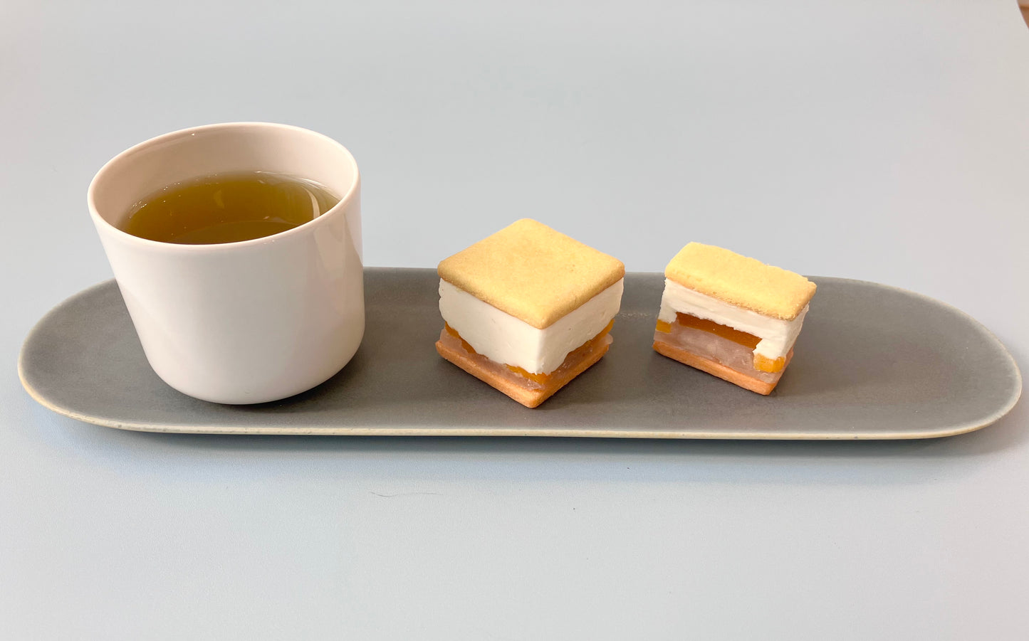 【冷凍配送】羽二重みたらしバターサンド（4個入）